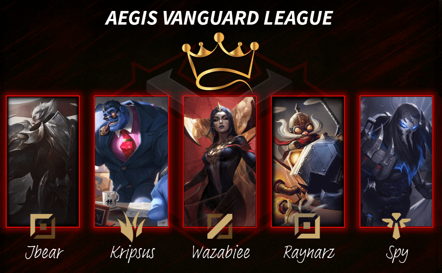 Champions Aegis Vanguard League — 2 450$